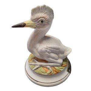 Hoffman Egret Decanter Bird Vintage Small Empty 6 Inch Tall 1999 Kyntucky Bottle